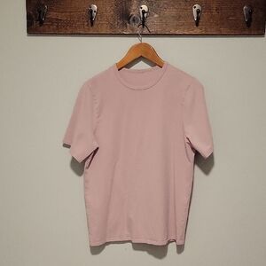 lululemon athletica Mens Soft Pink Short Sleeve Tee